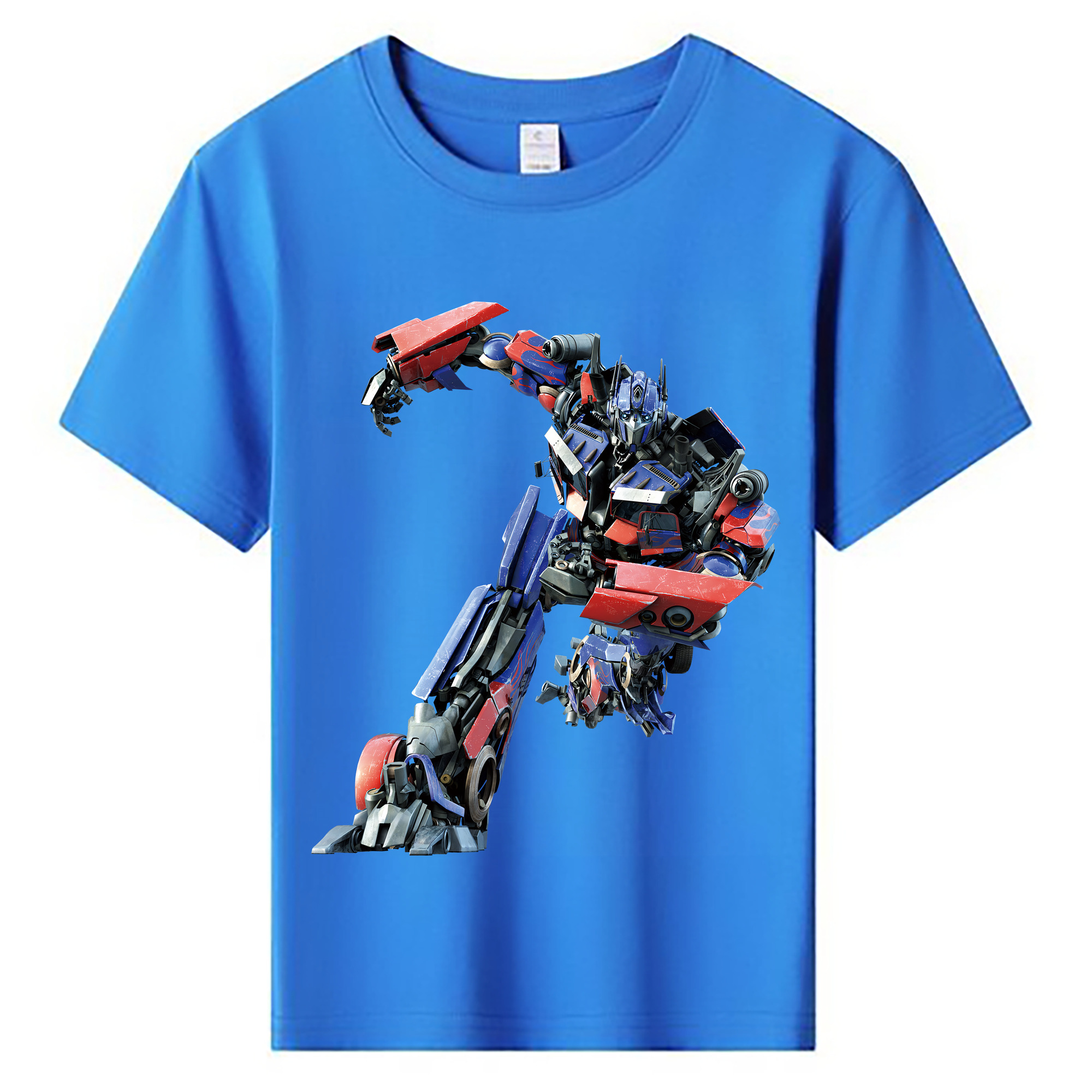 （画像用） Transformers トランスフォーマー 綿100％キッズTシャツ（フロントプリント）